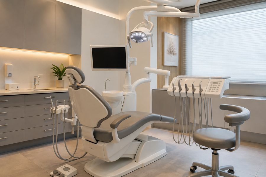 Consultório de dentista.