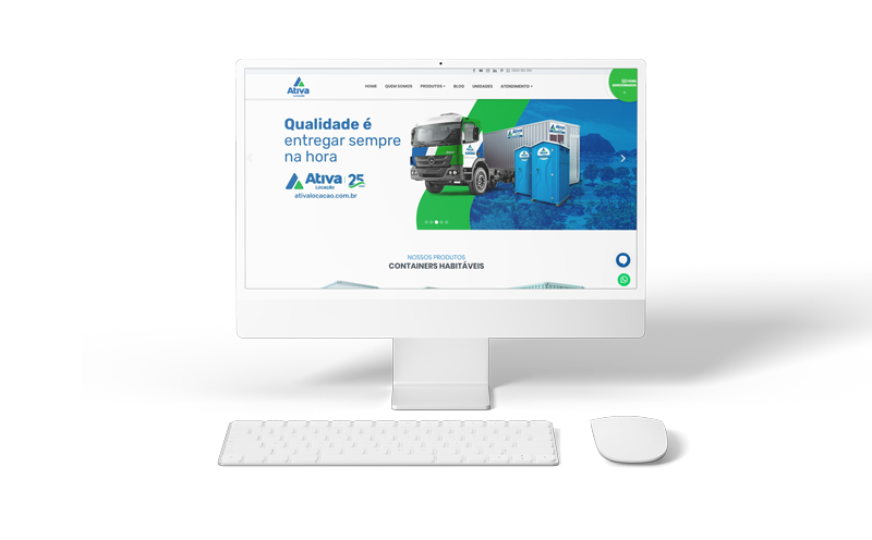 Site ativa locação.