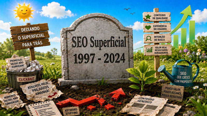 SEO não morreu: só o SEO superficial é que foi enterrado de vez após o March 2024 Update